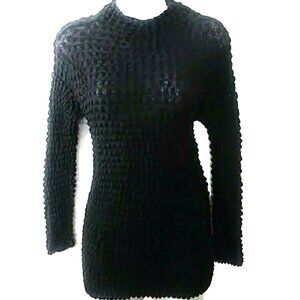 COOLWARE Sweater Women's  Size Medium Goth Black